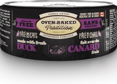Oven Baked Tradition Grain-Free Pâté For Adult Cats - Duck